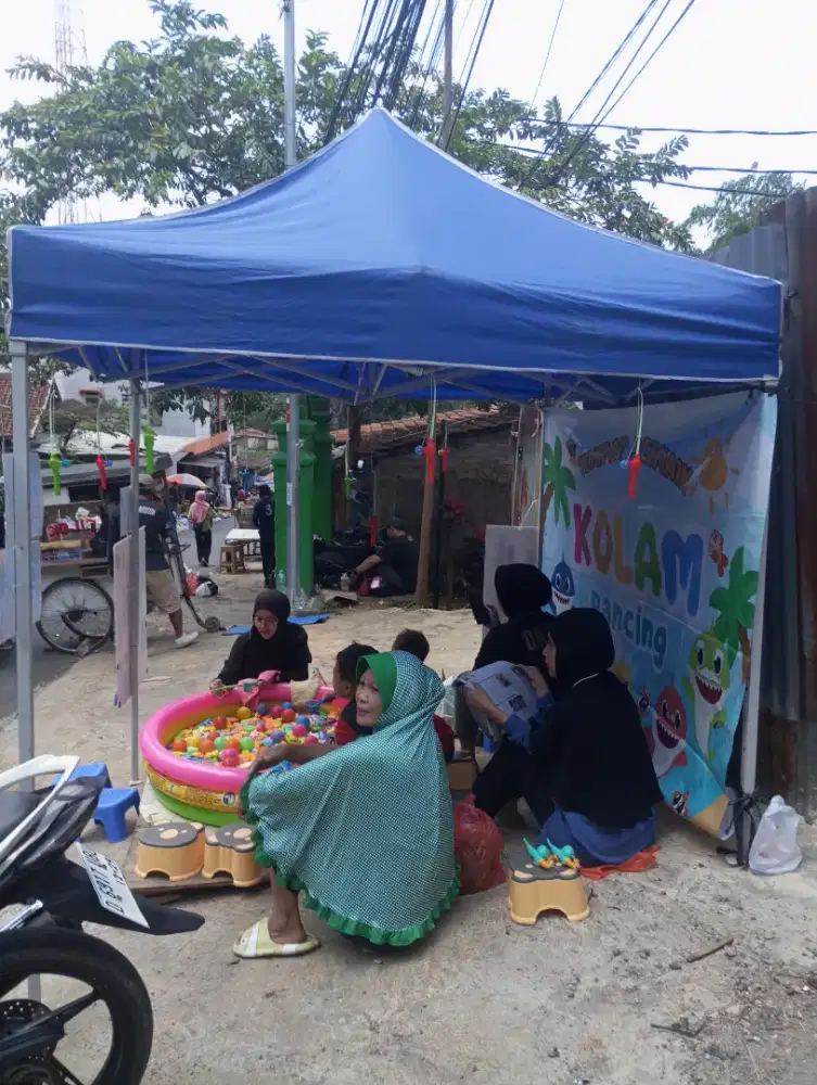 Tenda jualan kekinian