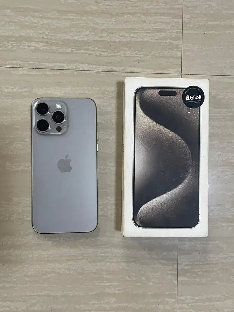 Iphone 15Promax 256gb Resmi Ex Blibli