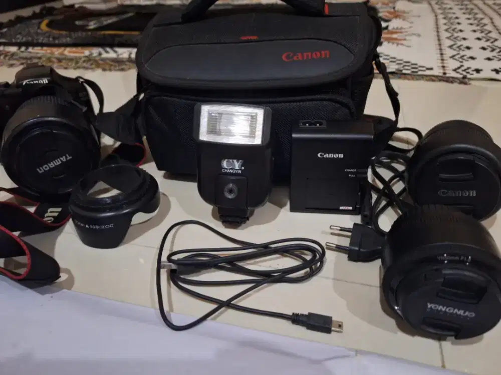 Di Jual Cepat Kamera DSLR Canon Eos 1100 D Ori