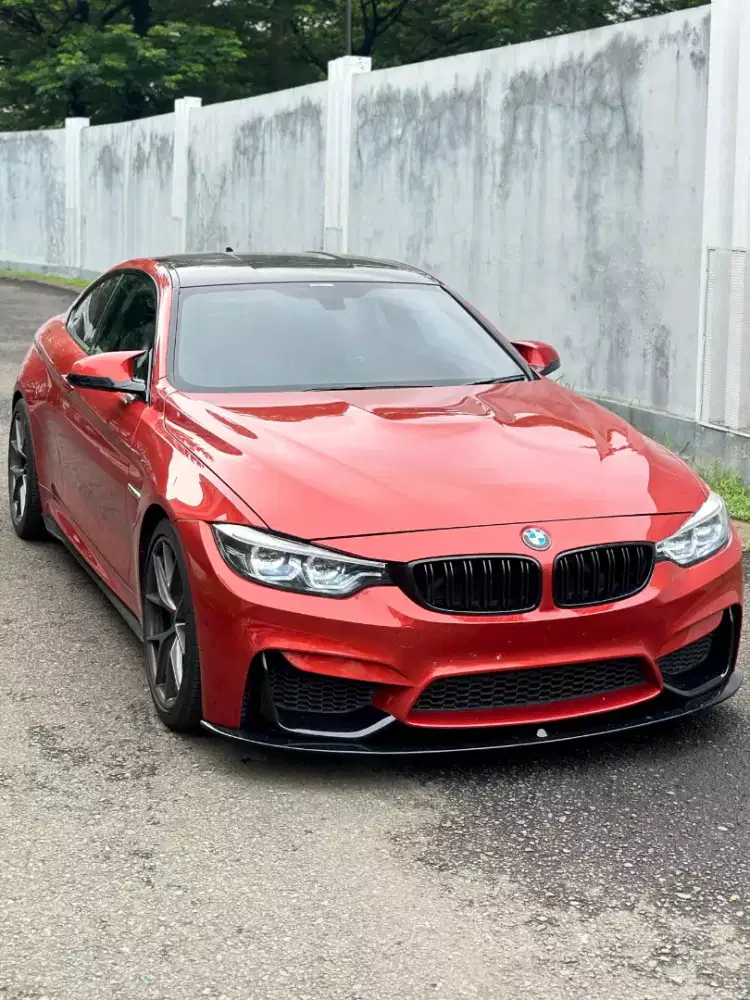 BMW M4 F82 FACELIFT 2015! UPGRADE LAMPU LCI ! Odo 30rb RECORD FULL BMW