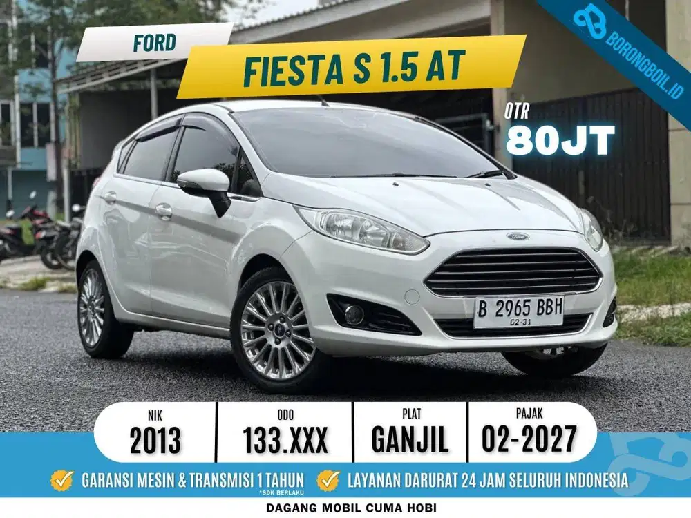 Ford Fiesta S AT 2013 Putih