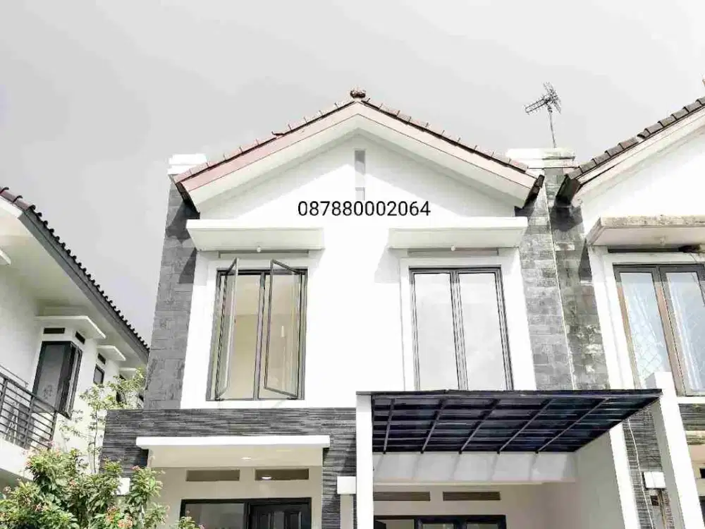 jual cepat murah rumah cluster baru renovasi dekat kampus upn pondok labu jakarta selatan