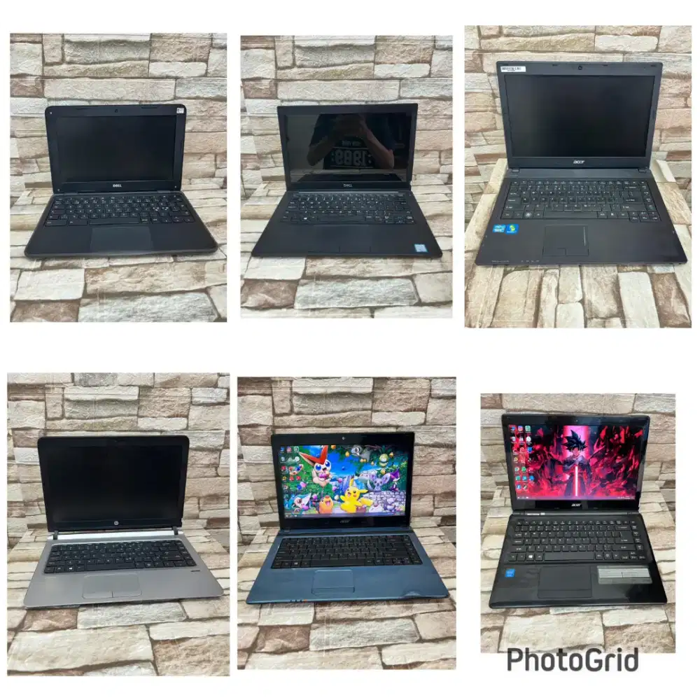 Laptop second kualitas mantap bergaransi Bogor