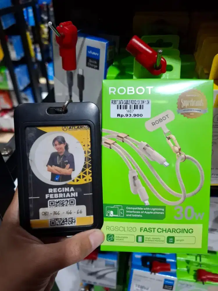 ROBOT DATA CABLE RGSCL120 30W 1.2M | ATLANTIS DAHSYAT