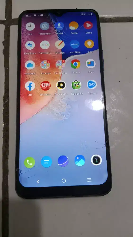 Jual hp Vivo y15s ram 3/32/64