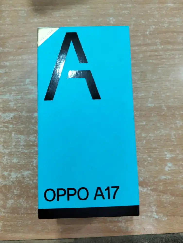 Hape Oppo A17 Bekas kondisi sangat bagus tanpa minus
