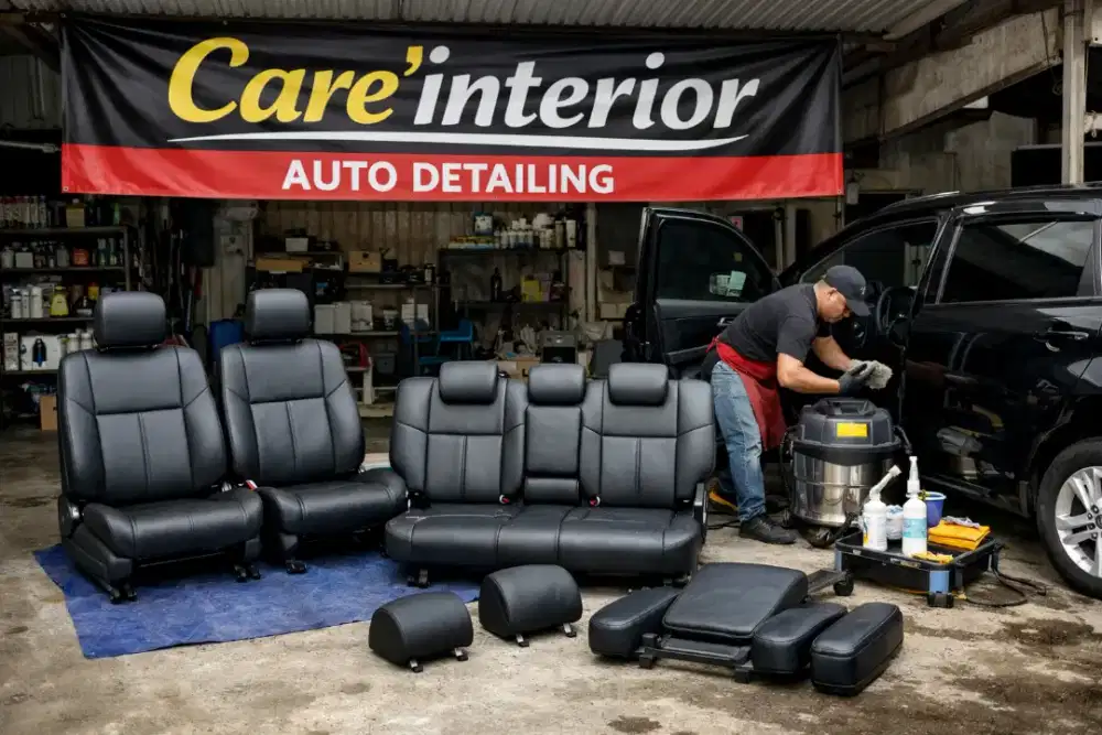 Jasa Bersih Interior Mobil