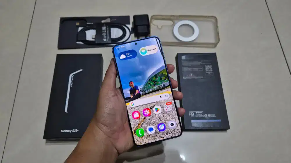 Samsung S25 Plus 5G 12/512 Mulus Snapdragon 8 Elite Gransi Resmi 6 bln
