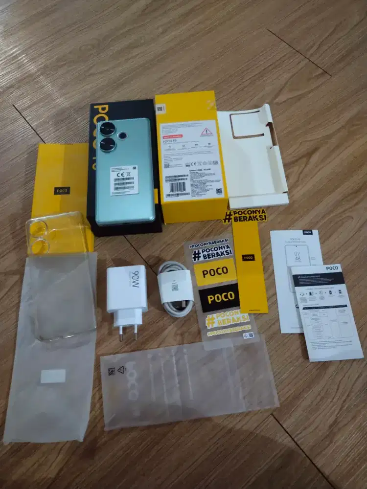 Pocophone F6 12/512gb fullset mulus bisa tt hp lain
