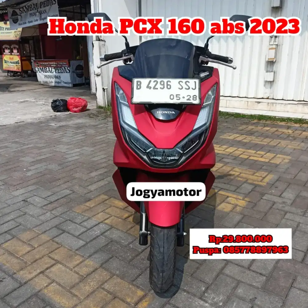 (P) Honda PCX 160 abs tahun 2023