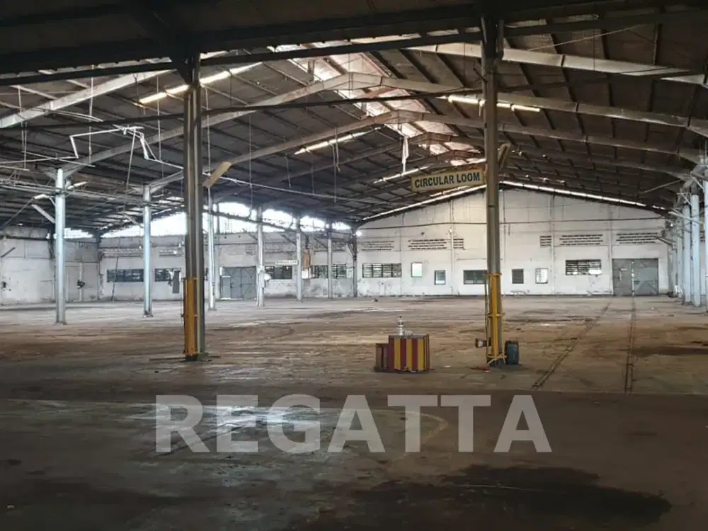 dijual Pabrik Eksklusif: Tanah 44.508m², Bangunan 12.000m², SHGB Aman, Harga Nego!