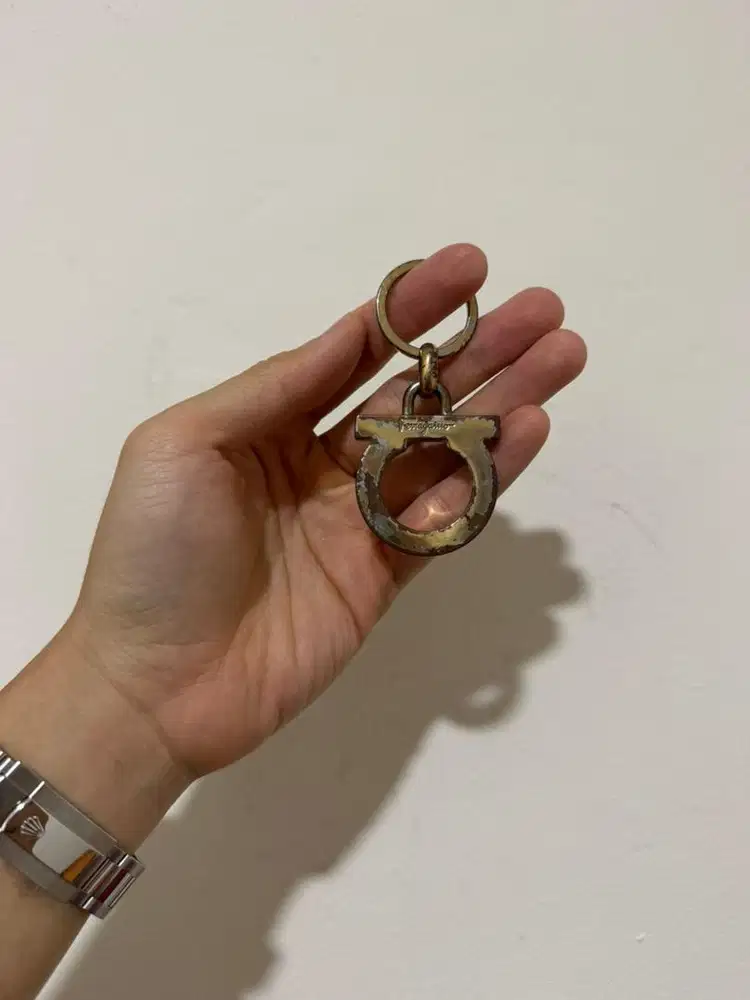 KeyChain Gold Ferragamo Original Limited