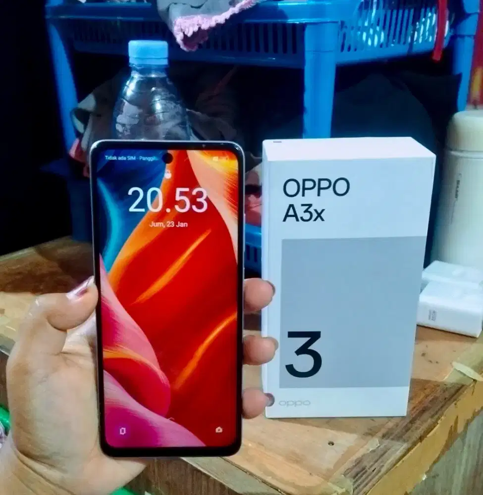 Oppo a3x ram 4+4/64 Fullset Nomines