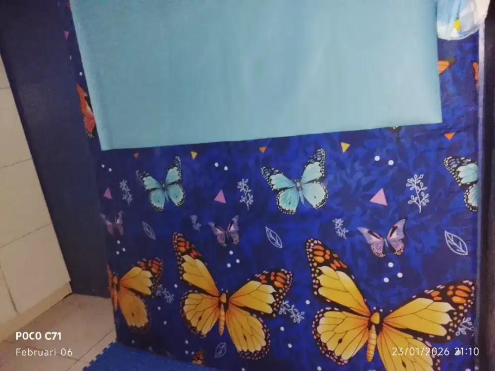 Kasur Inoac hijau tosca