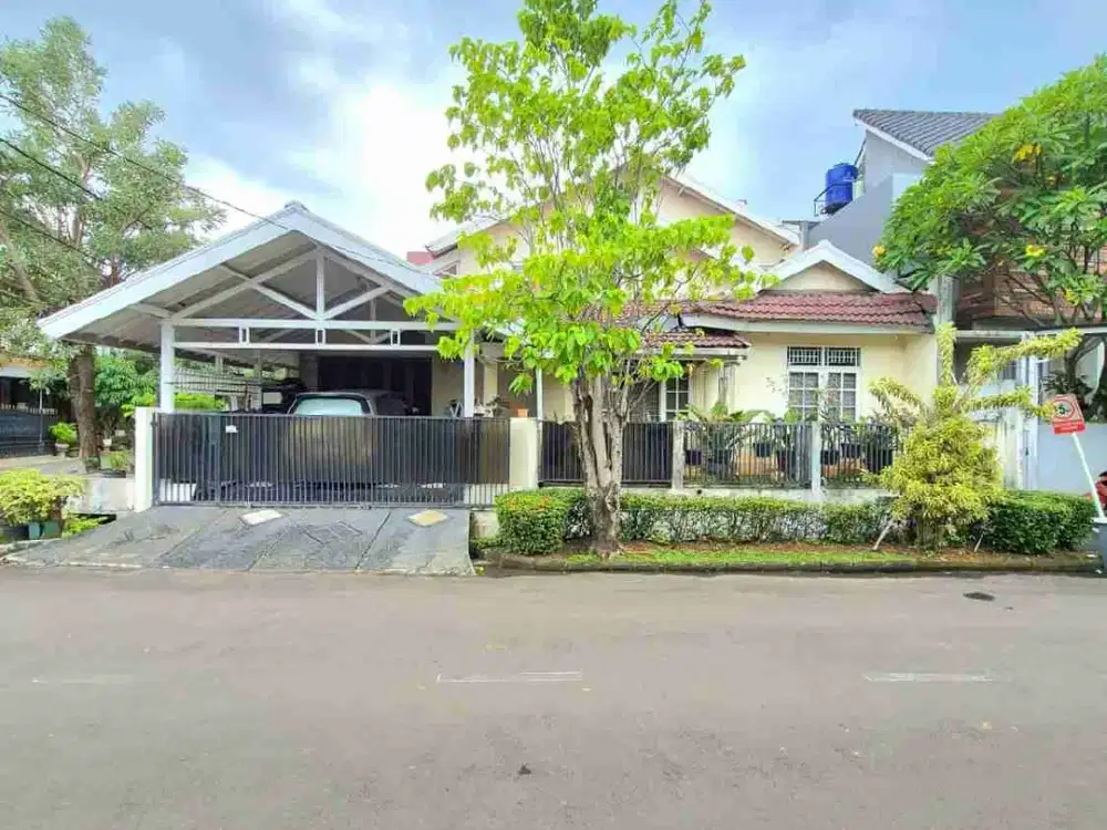 Rumah Hook 1,5 Lantai dalam Cluster di Bintaro Pondok Aren, Tangsel