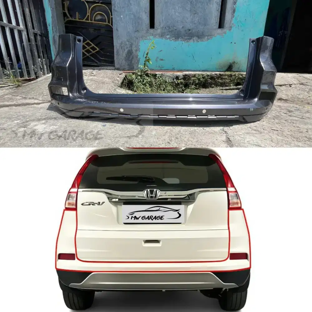 Bumper belakang atas Honda CRV Gen4 Facelift 2015 2016 Original