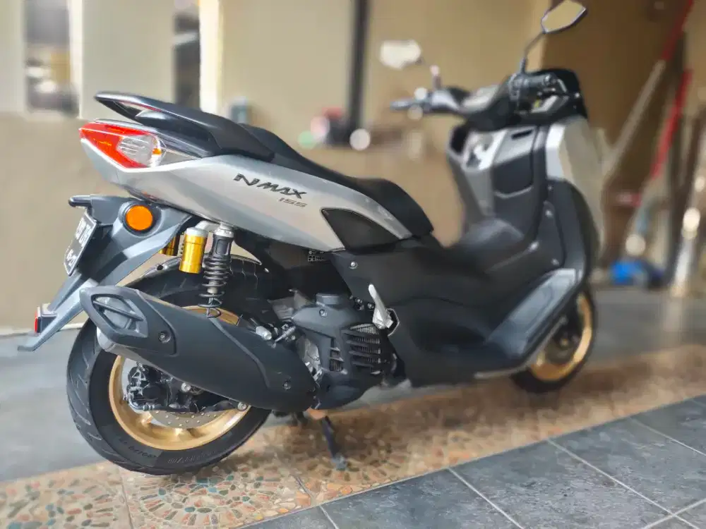 NMAX Keyles Connected Warna Silver Kondisi siap Pakai