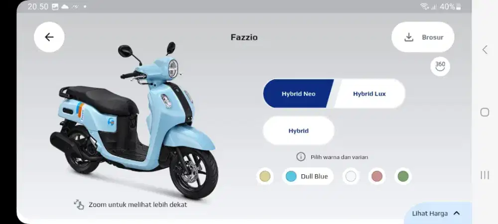 Yamaha fazzio malang