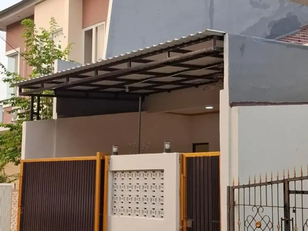 Dijual rumah murah 1,5lantai di Metland Menteng Jakarta Timur siaphuni minimalis modern