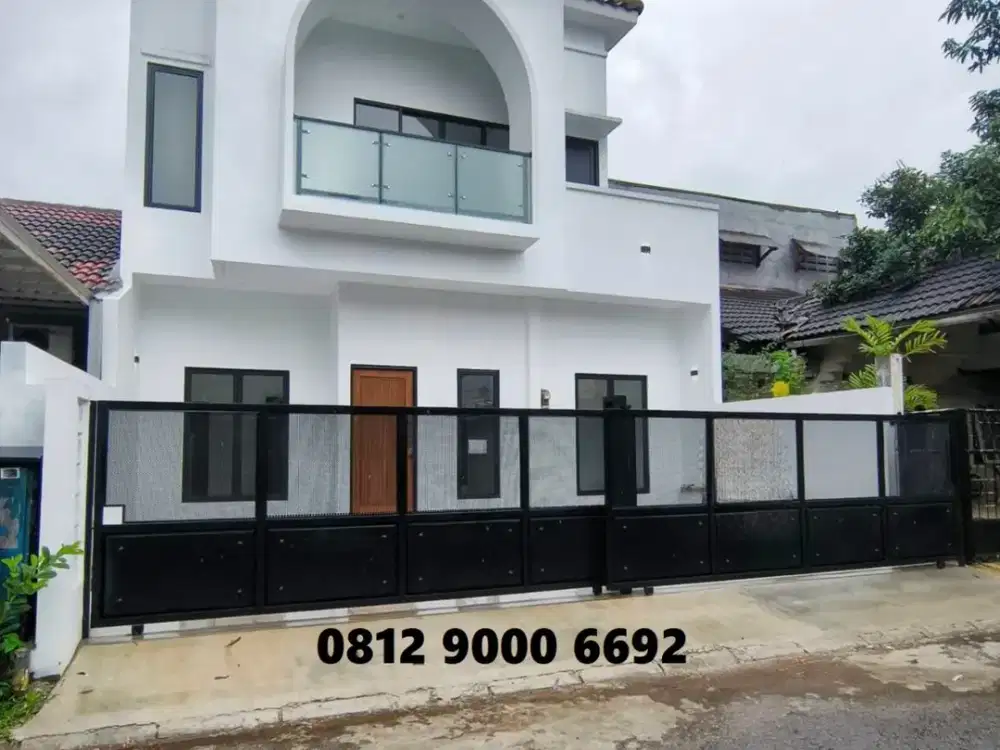 Jual Rumah Baru Kencana Loka BSD Serpong Tangerang dekat Tol Jakarta