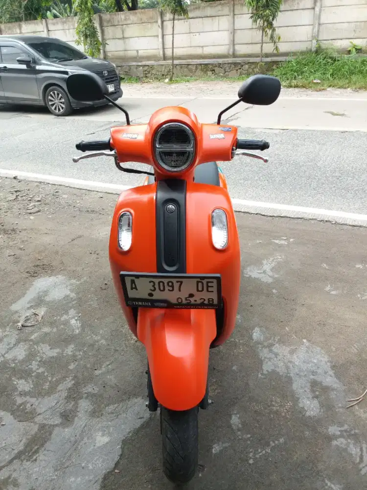Yamaha Fazzio plat A Cilegon
