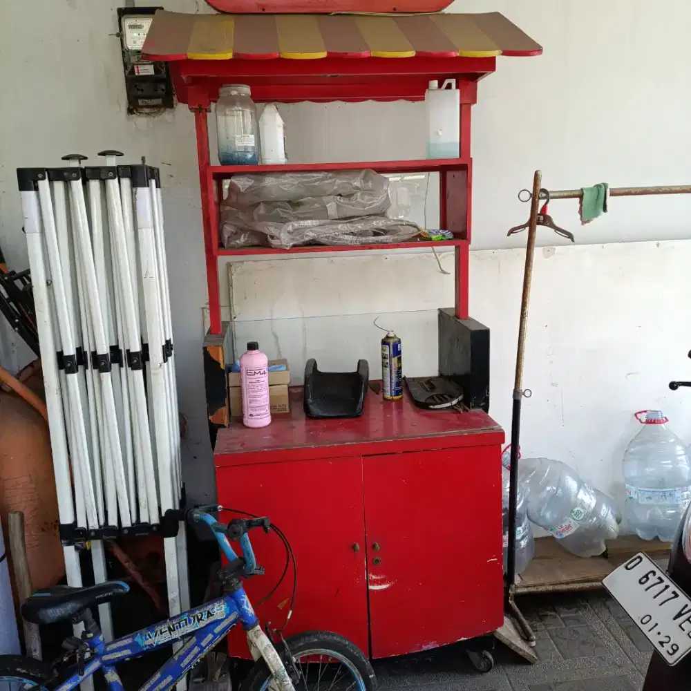 Stand jualan/ booth jualan/ gerobak jualan