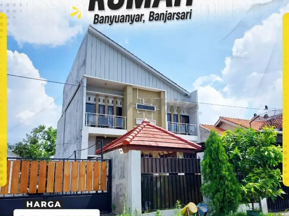 Rumah Full Furnished 5kamar Siap huni Akses lebar dekat Tol banyuanyar banjarsari Solo