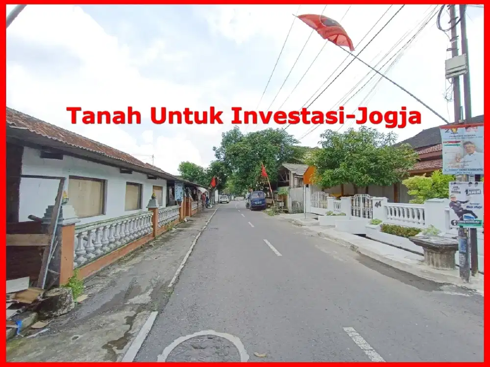 Tanah Dijual Dekat Jl. Pramuka Umbulharjo, Jogja, SHM