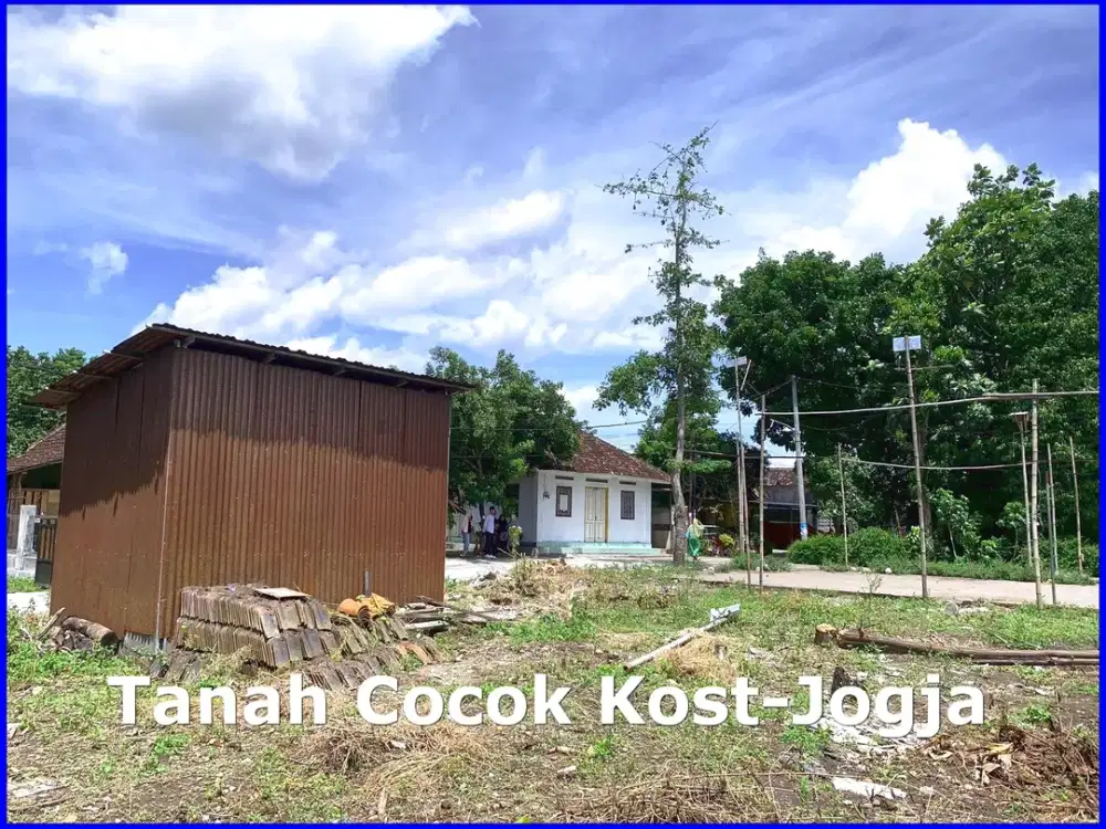 Tanah Dijual Jl. Mushola Sleman Berbah SHM