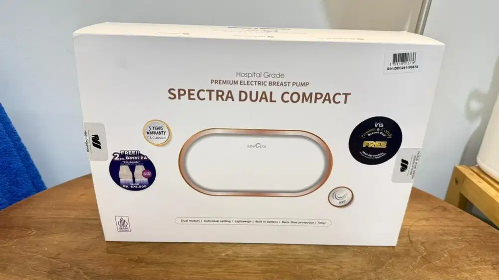Dijual Bekas Pompa Asi Spectra Dual Compact 9 Premium Hospital Grade