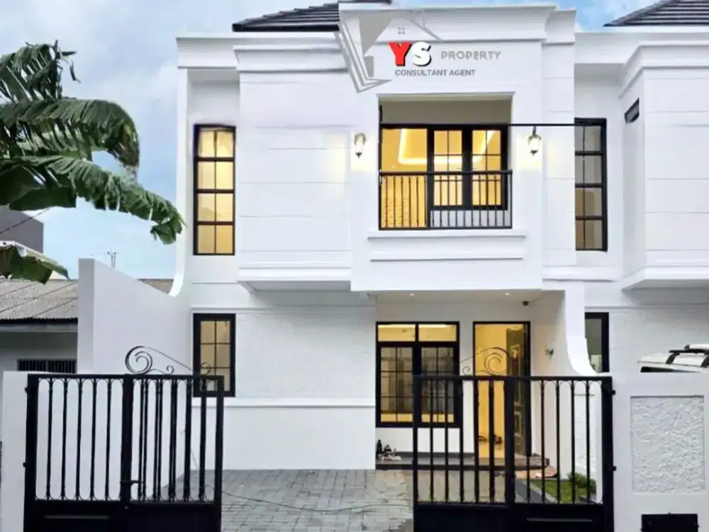 ZN79 Rumah Baru Modern Strategis Pondok Bambu Duren Sawit Jakarta Timur