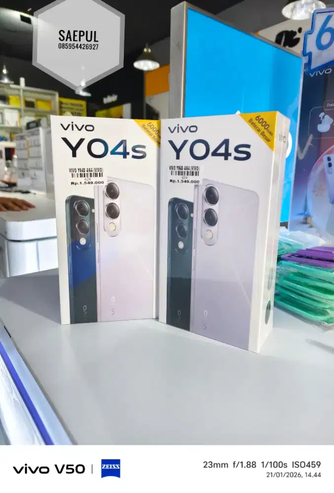 New vivo y04s 8/64GB