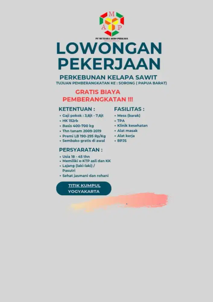 Loker Petani Sawit