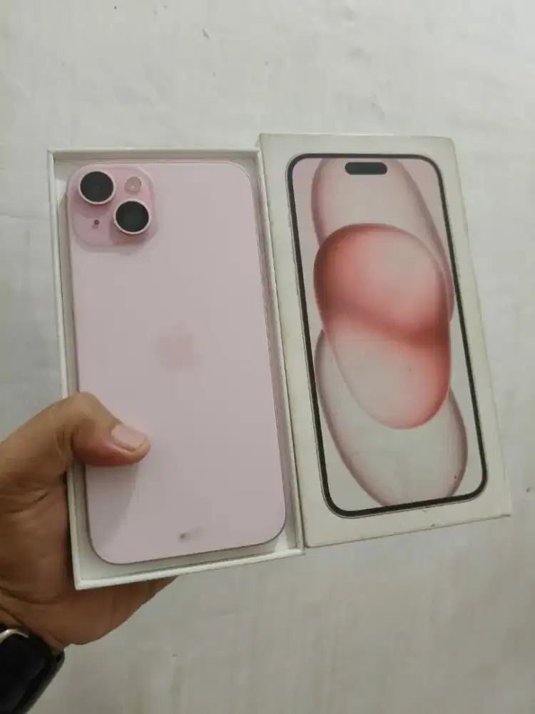 IPHONE 15PLUS 128GB FULLSET MULUS NO MINUS
