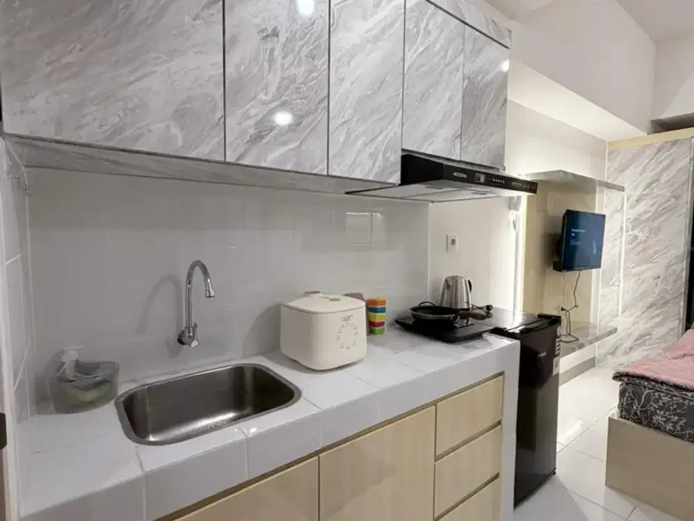 Dijual Cepat Apartemen Tokyo Riverside Pik 2 Tipe Studio Uk21m2 Full Furnish Bagus