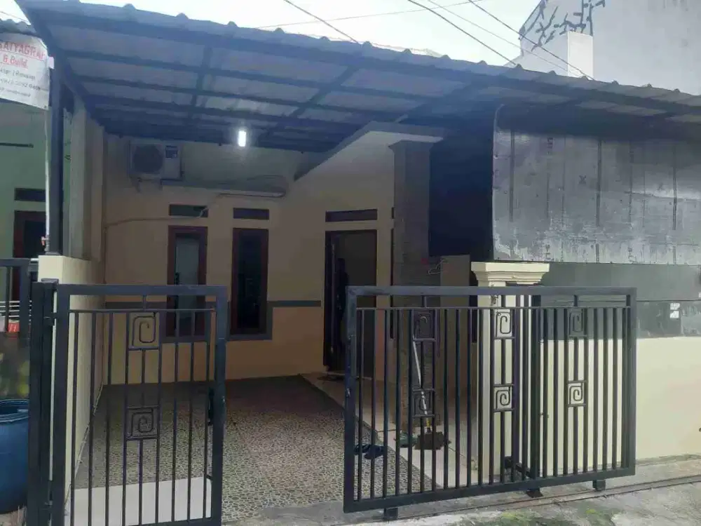 Di jual cepet rumah minimalis permanen siap isi lokasi pondok jati kurang manggu Tangerang kota