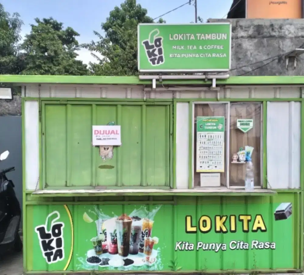 BOOTH CONTAINER BEKAS