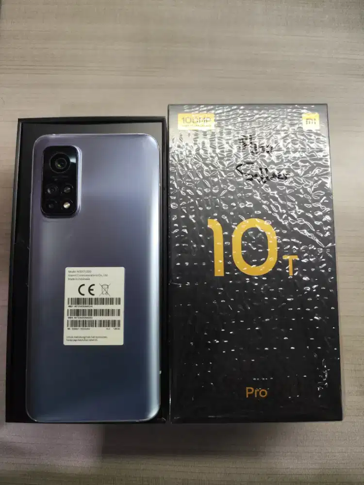 Mi 10T pro 8/128 silver bekas. Jual cepat dan murah