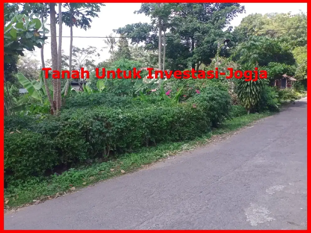 Tanah Dijual Dekat di Ngemplak Sleman Legalitas SHM