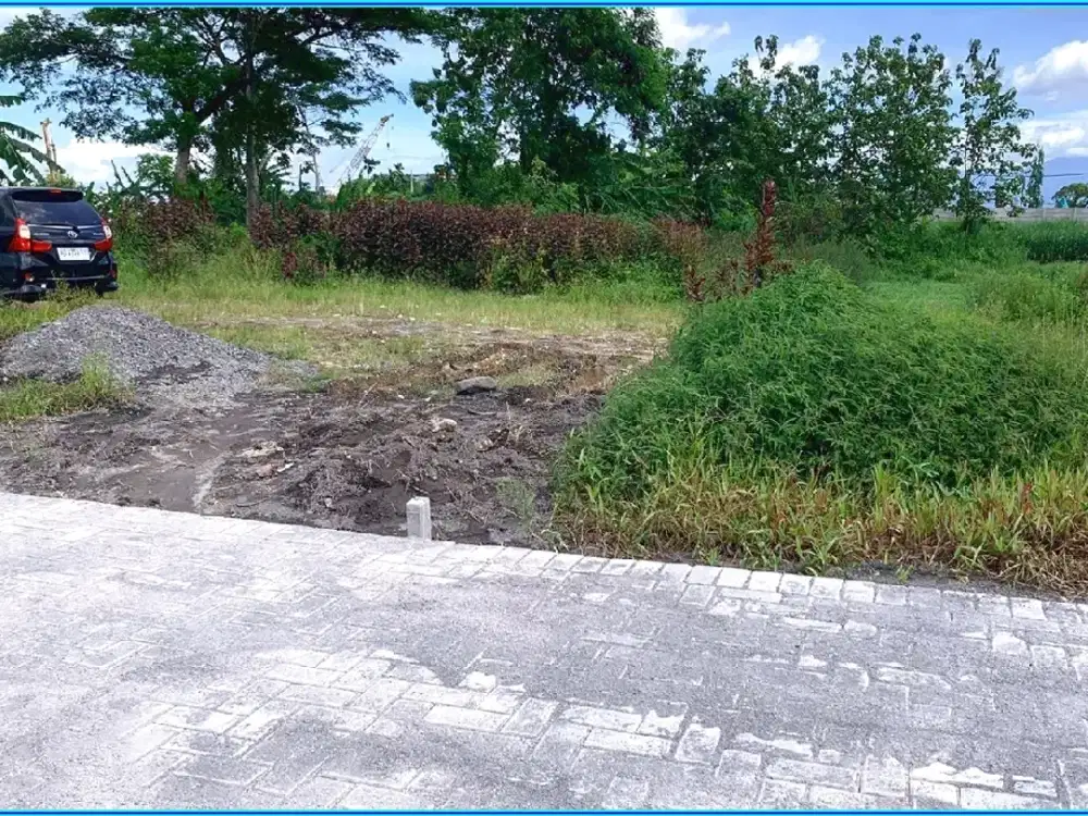 Siap AJB Tanah Dekat Kampus UTY Lokasi Premium Sleman