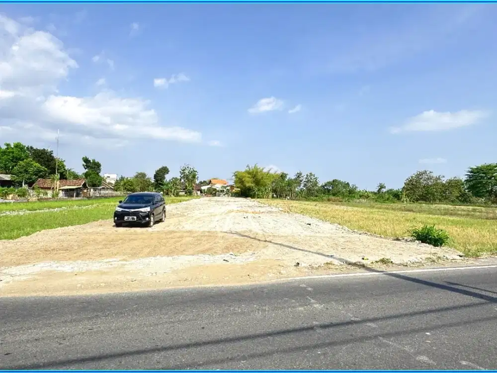 Siap AJB Tanah Strategis Dekat Pasar Godean Sleman