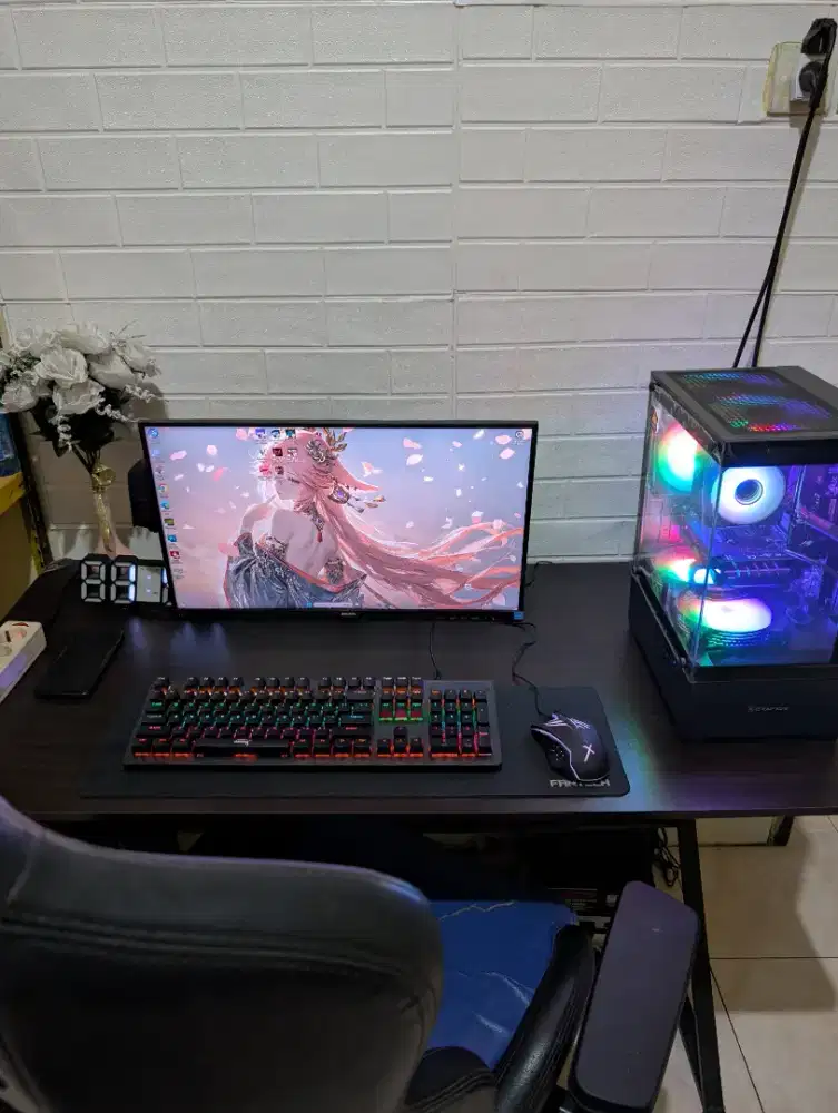 Pc gaming editing rendering high spek intel gen 12 fullset