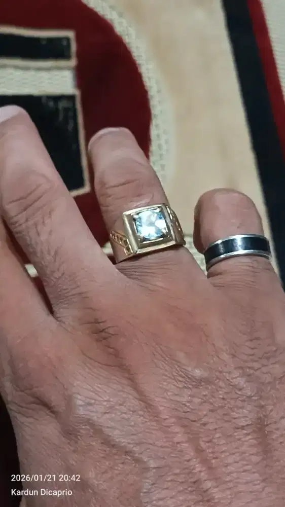 Blue Topaz Asli Natural 100%