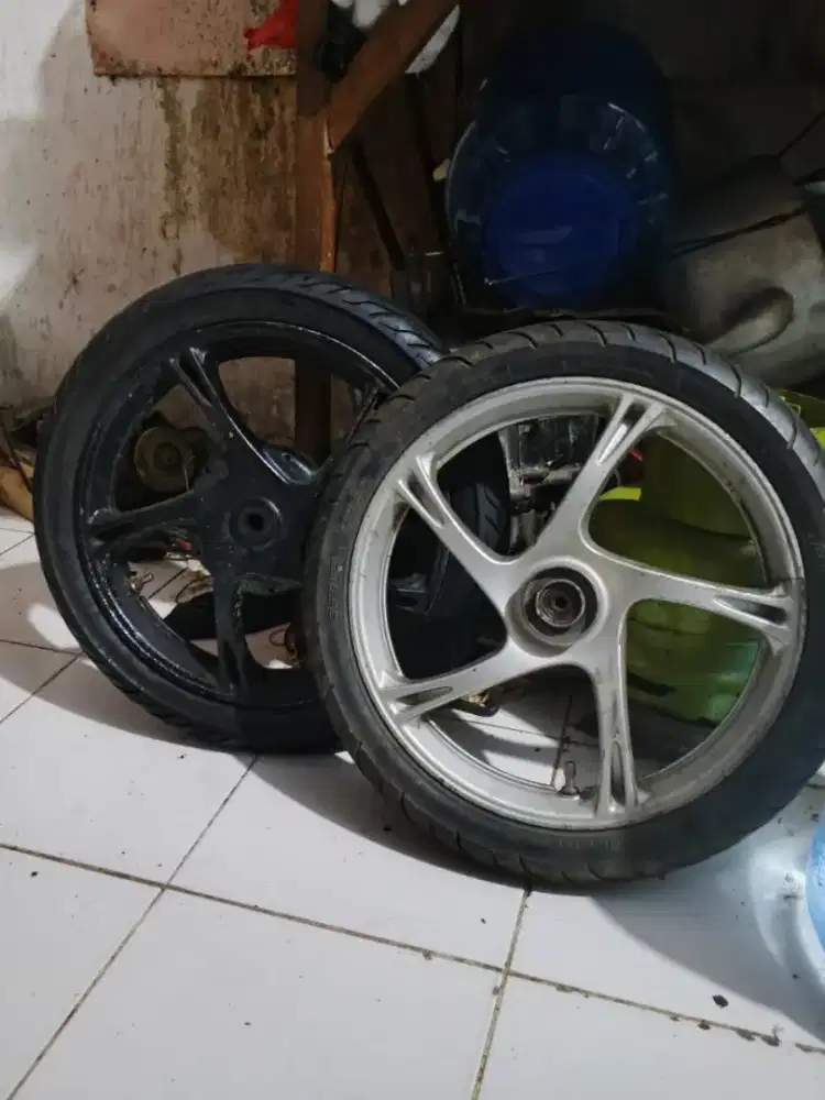 velg std mio minus cuma cat, selebih Nya aman