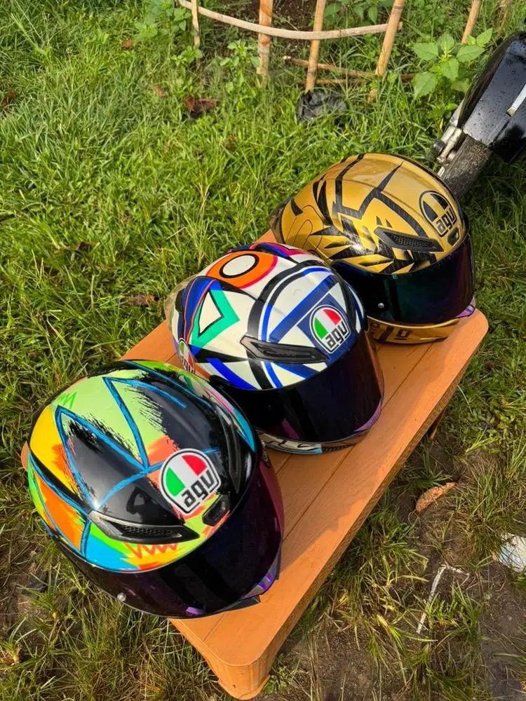 Bismillah jual murah aja helm agv 1:1