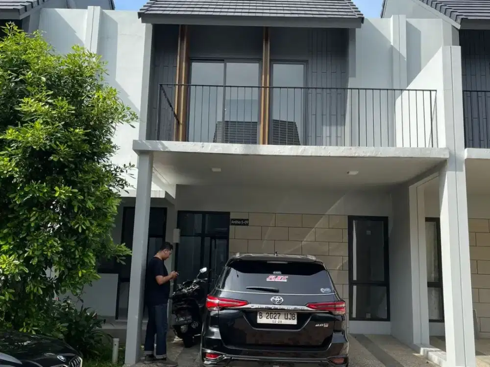 Dijual rumah murah brandnew 3lantai di Cluster Anthia Wisteria Metland Menteng Jakarta Timur siaphuni minimalis modern