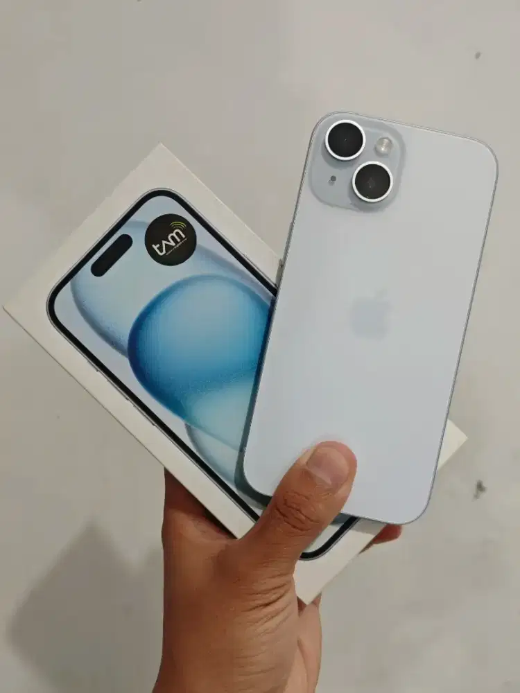 Ip 15 128 Gb Ibox resmi Likenew 100% Garansi On 14 Mei 2026 bisa TT/BT