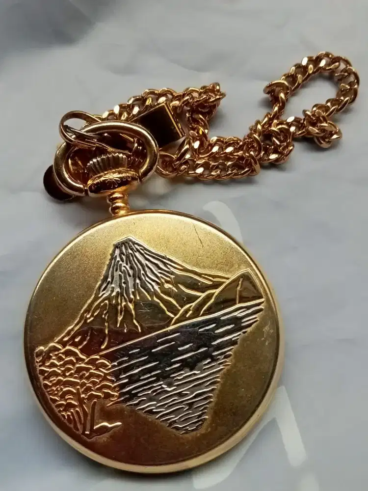 Jam saku peta Jepang mesin Swis ori