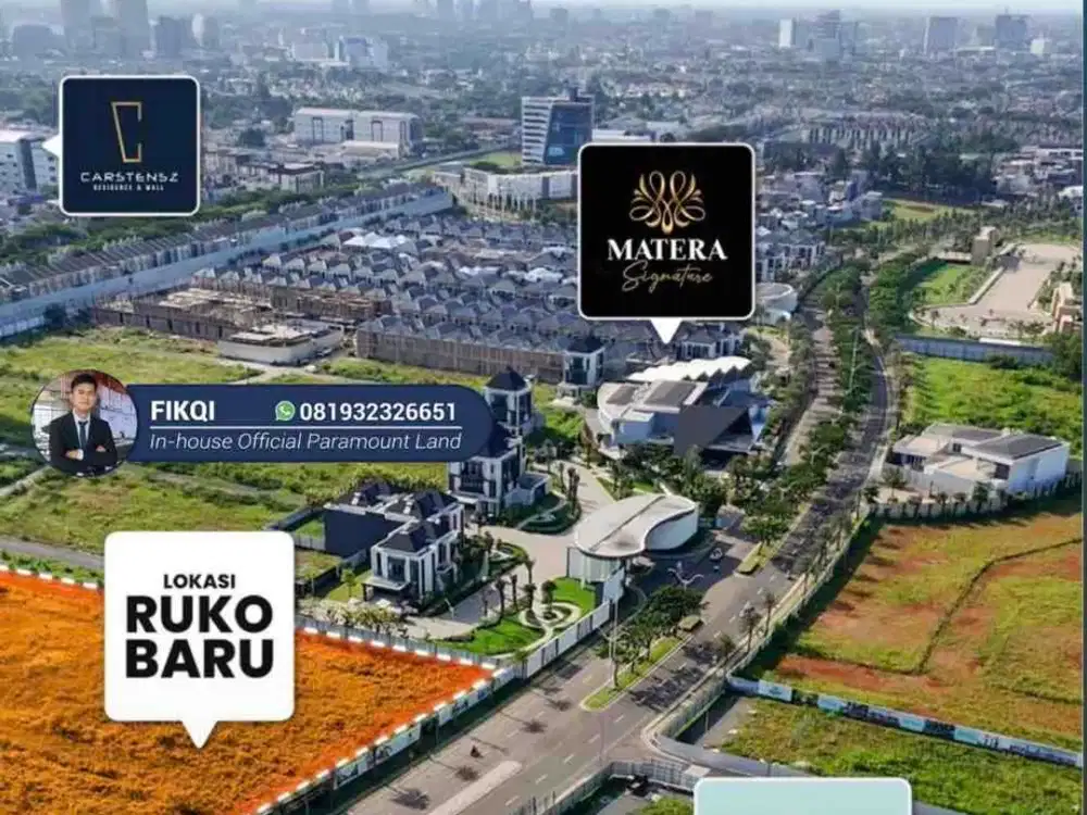 Ruko Maggiore Signature West, Pendaftaran NUP Resmi dari Paramount Gading Serpong