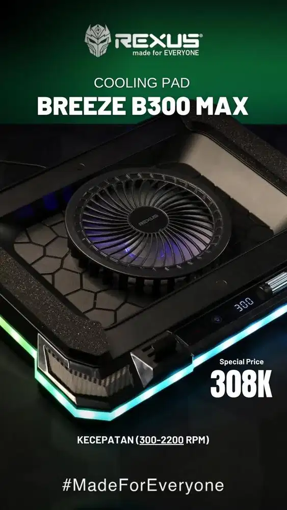 Rexus B300 max coolingpad
